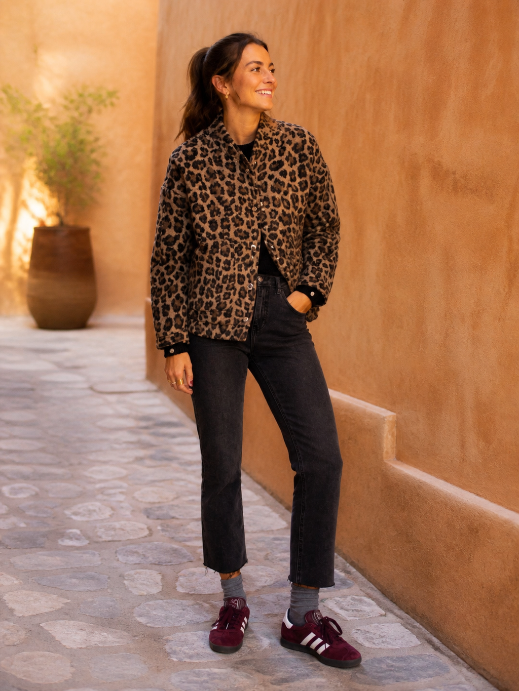 Chaqueta Charlene Leopardo™