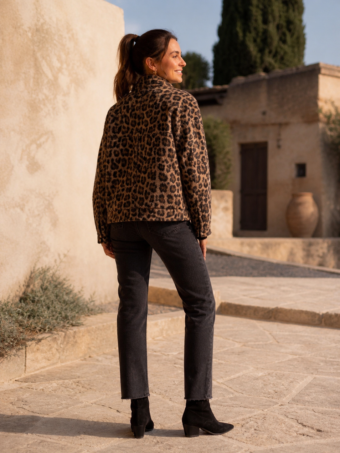 Chaqueta Charlene Leopardo™