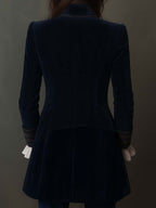 Atenea | Chaqueta larga bordada de estilo vintage