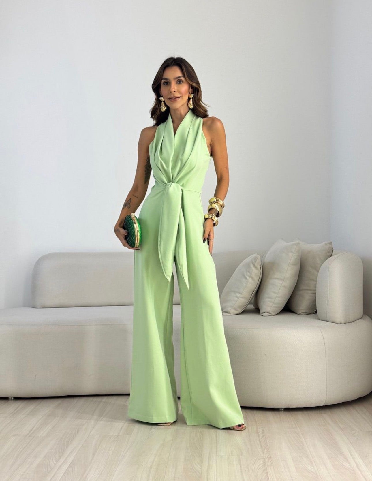 Lieke™ | Elegante Jumpsuit Halter