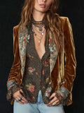 Marcelina | Blazer vintage de patchwork floral