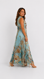 Fiorella | Vestido Camisero Bohemio Maxi