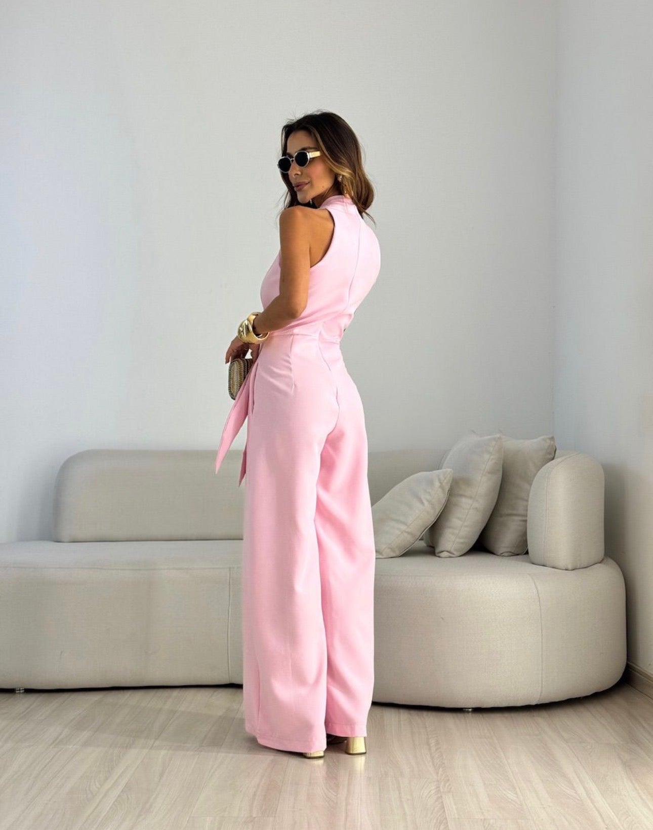 Lieke™ | Elegante Jumpsuit Halter