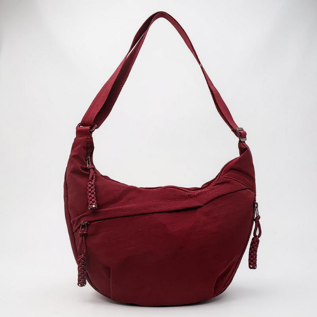 Serafina | Bolso de hombro burdeos
