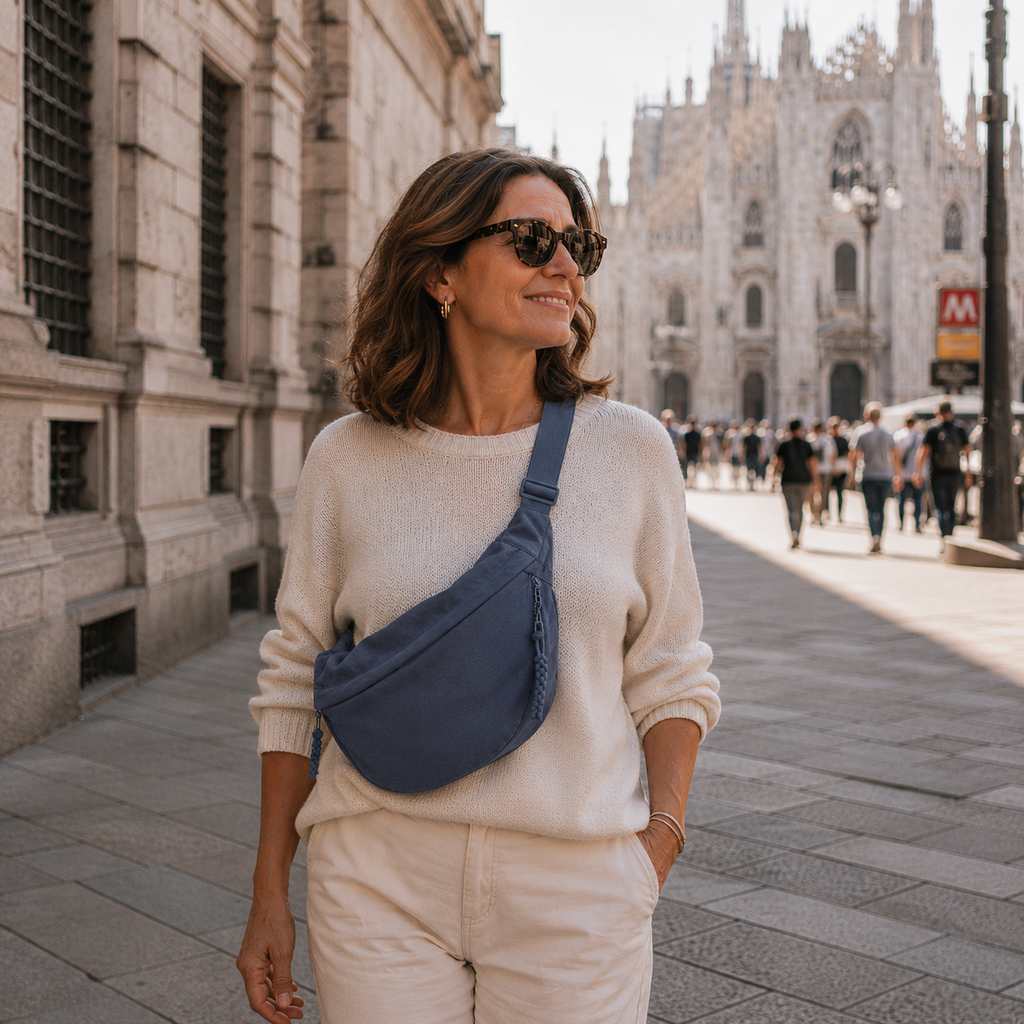 Grazia | Bolso de hombro azul