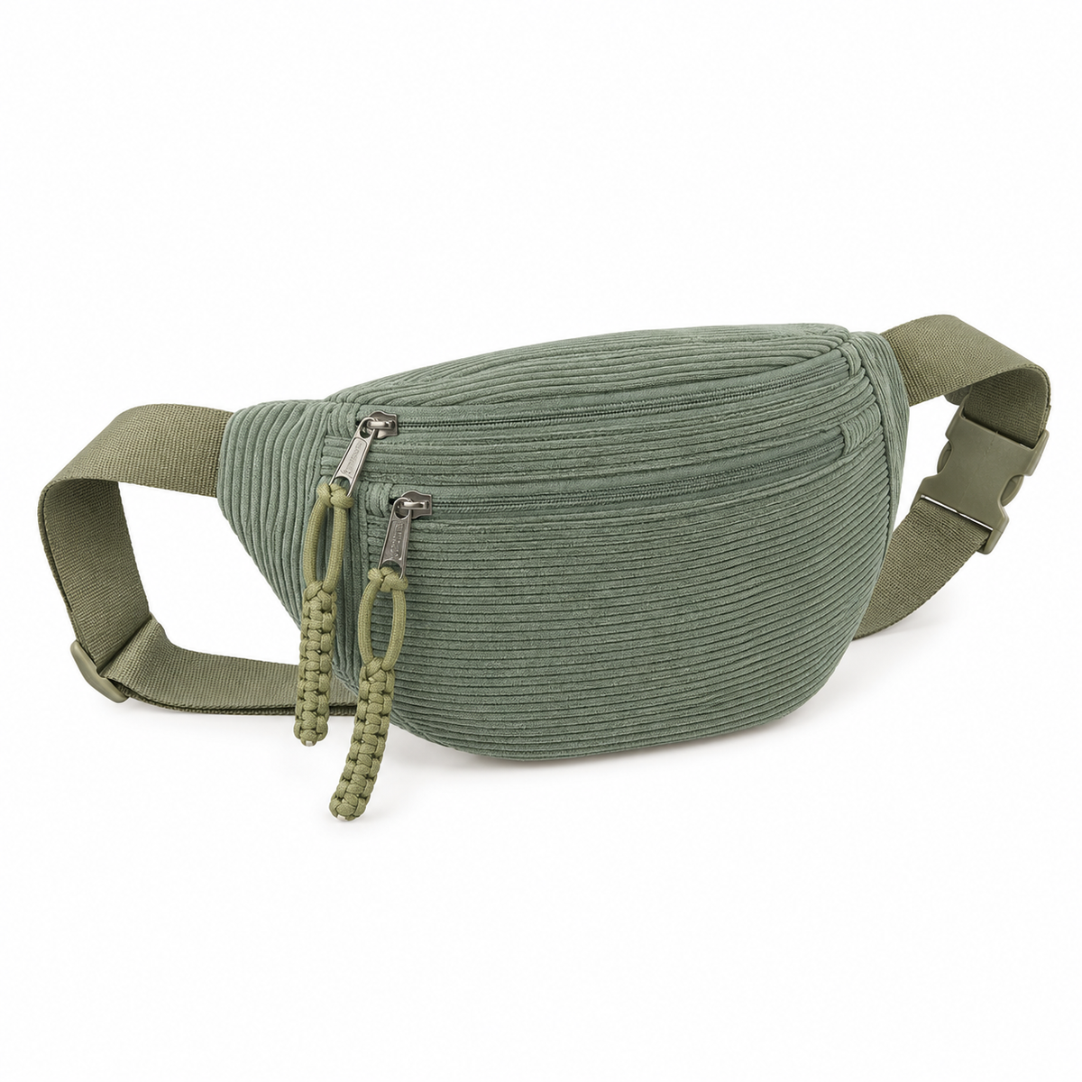 Olga | Bolso de pana verde