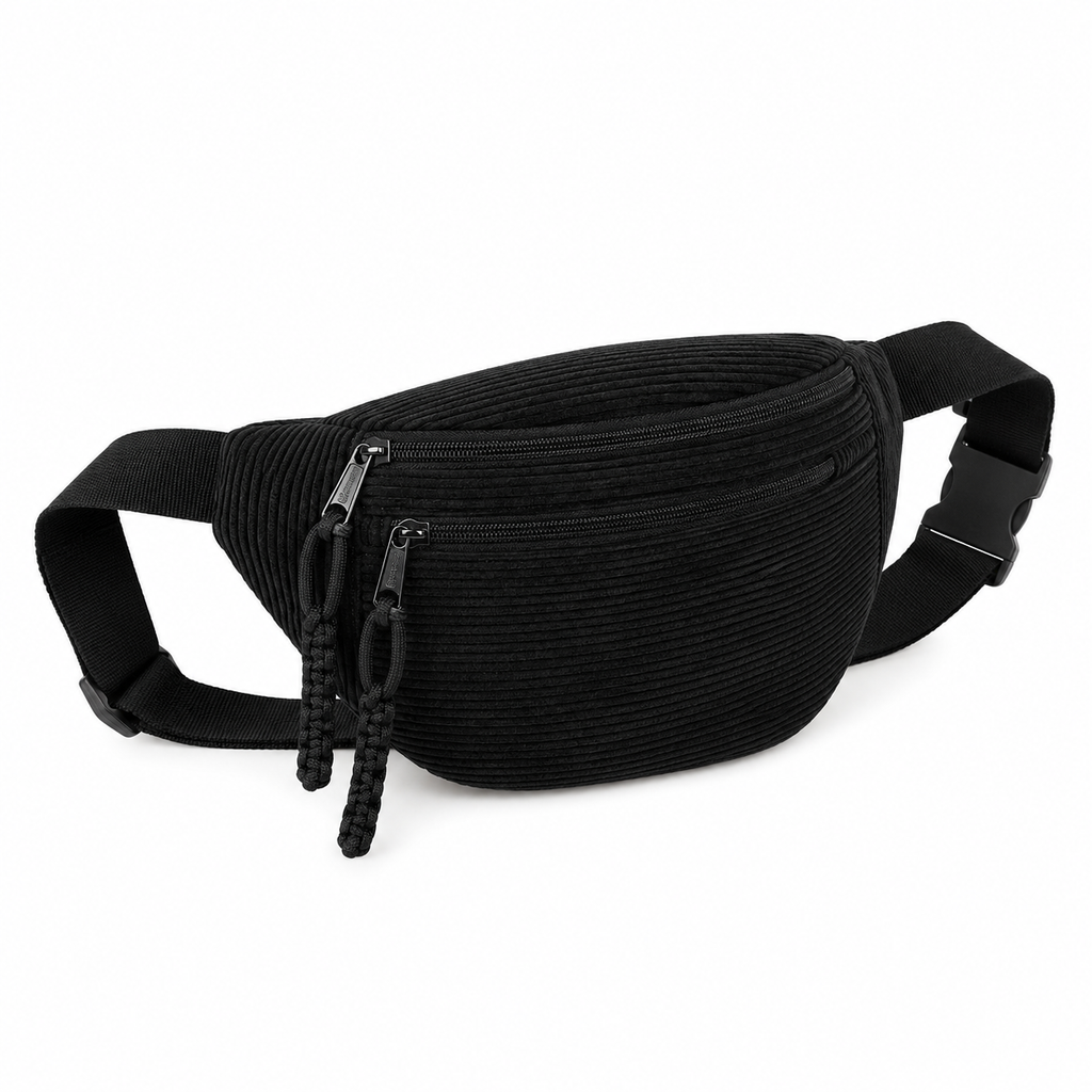 Ida | Bolso de pana negro