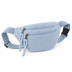 Celeste | Bolso de pana azul