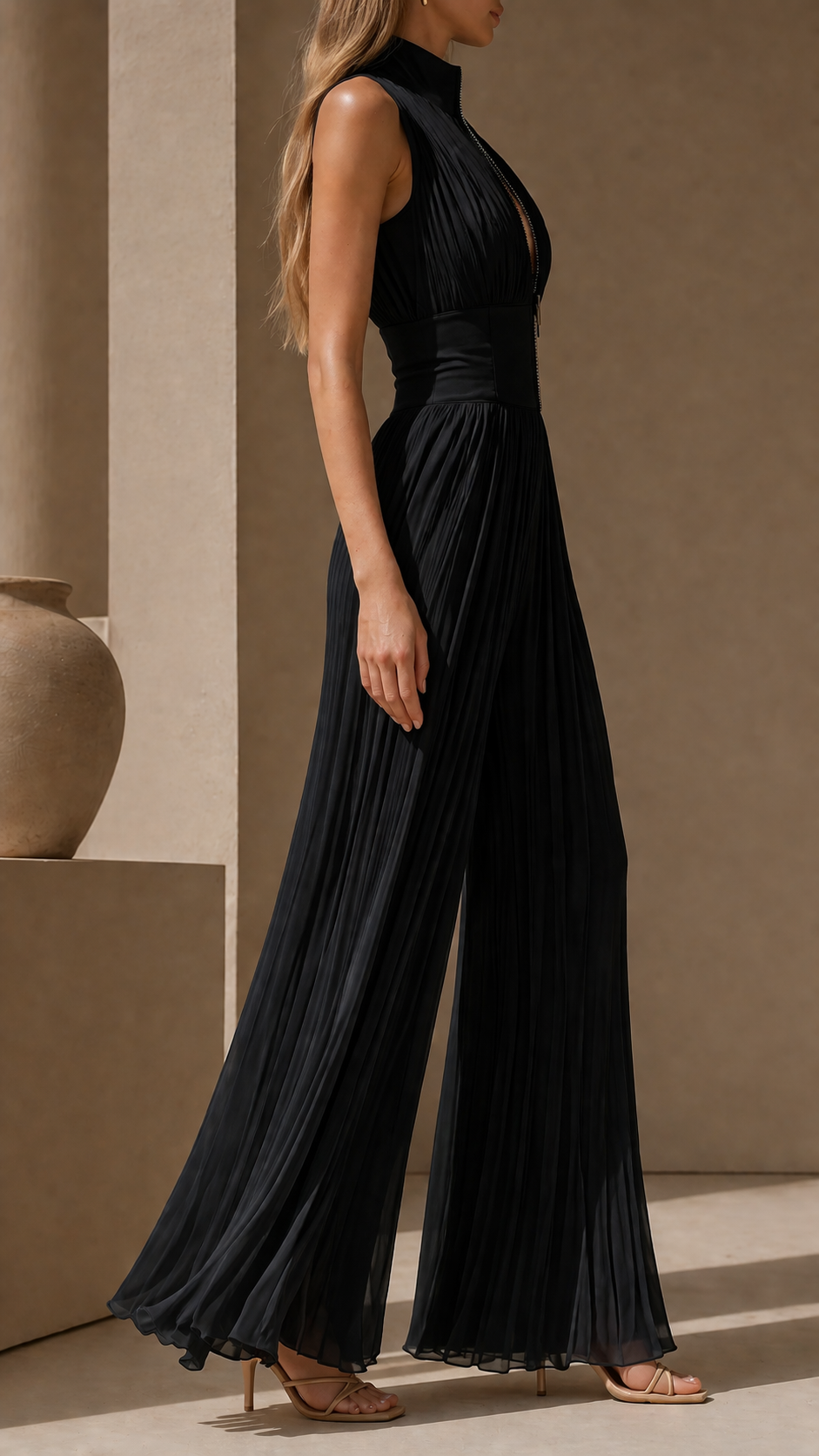 Vanya™ | Elegante Tuta Plissettata
