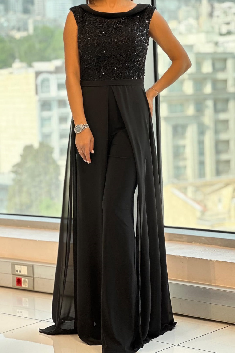 Louna™ | Salopette senza maniche elegante
