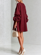 Michel | Vestido floral abotonado