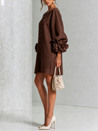 Michel | Vestido floral abotonado