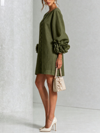 Michel | Vestido floral abotonado