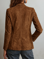 Marcela | Blazer marrón de estilo vintage