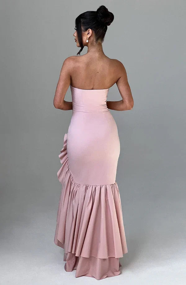 Emilia • Vestido Maxi Floral Lace Grace