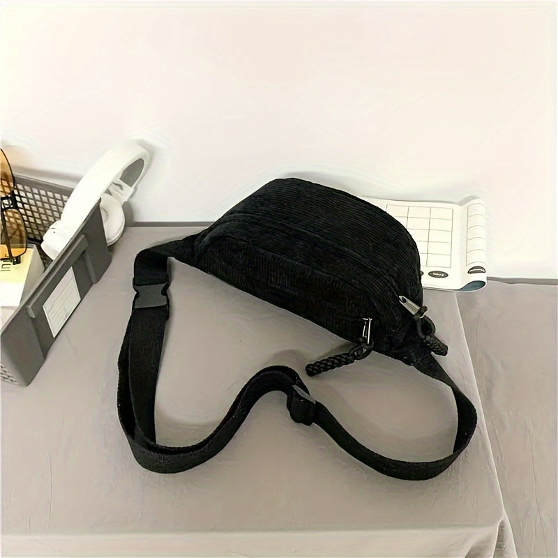 Ida | Bolso de pana negro