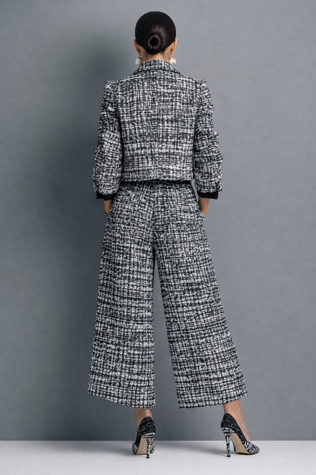 VALENTINA | Conjunto de tweed para los días más fríos