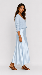Luna | Vestido Satinado