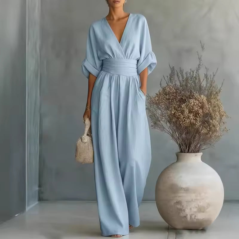 Georgina™ | Elegante Jumpsuit con Scollatura a V
