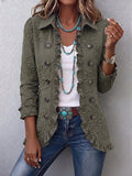 Faustina | Chaqueta bohemia con bordado floral