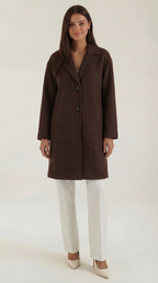 Diane Abrigo Oversized de Lana