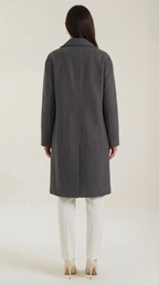 Diane Abrigo Oversized de Lana