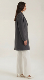 Diane Abrigo Oversized de Lana