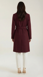 Wool Trench Coat Joyce with Belt
