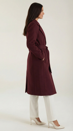 Wool Trench Coat Joyce with Belt
