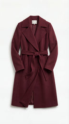 Wool Trench Coat Joyce with Belt