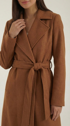 Wool Trench Coat Joyce with Belt