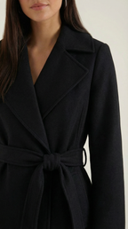 Wool Trench Coat Joyce with Belt