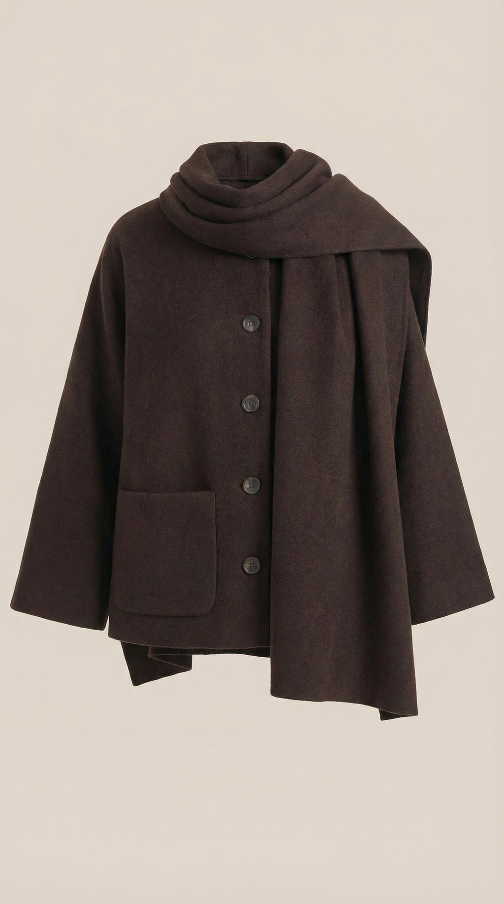 Kristina Gemütlicher Mantel-Cape