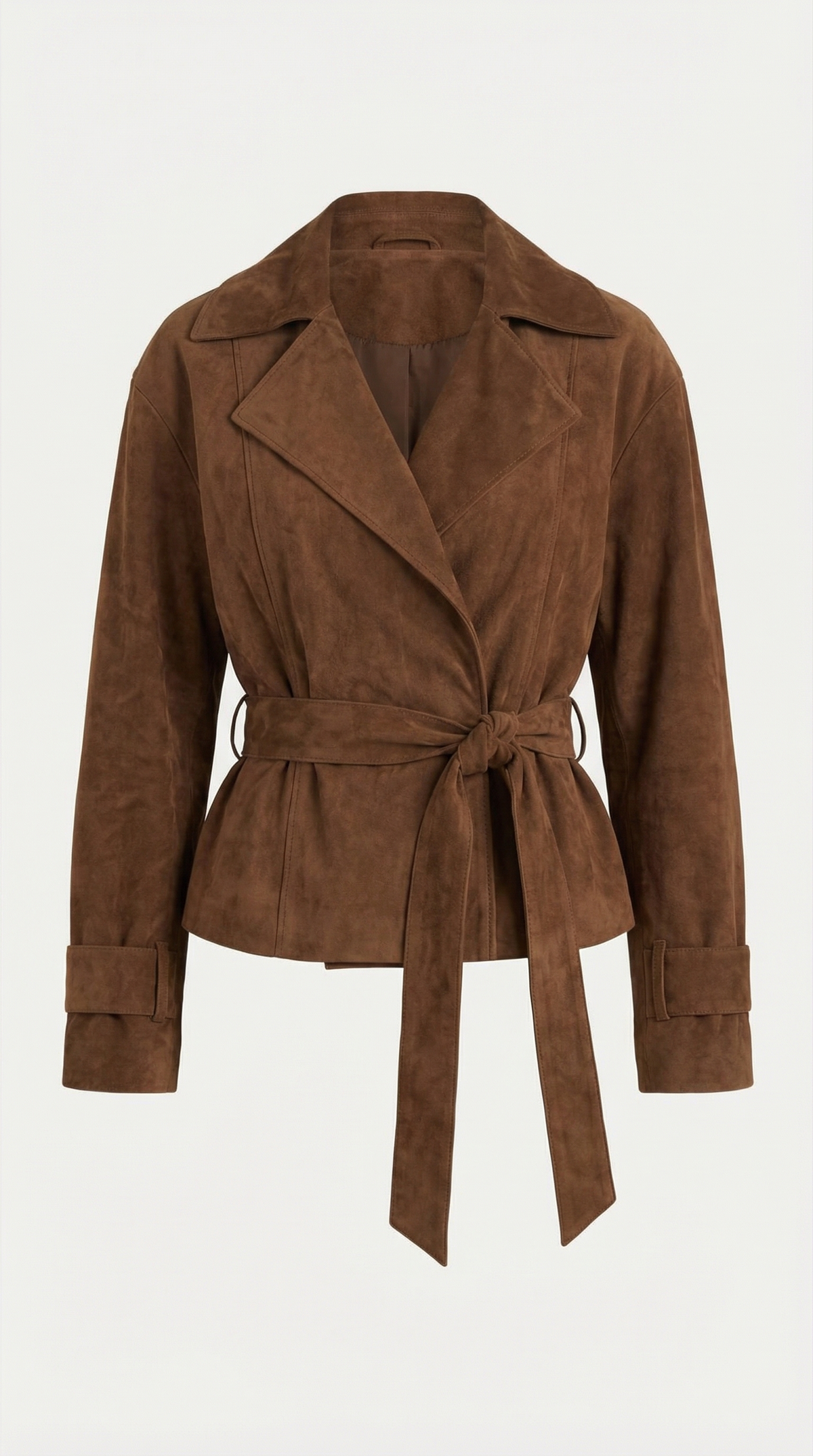 Chaqueta envolvente Lorraine con cinturón ajustable