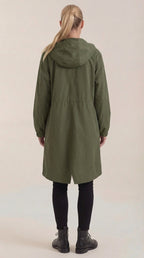 Chaqueta impermeable Margie con capucha