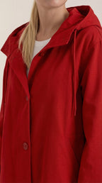 Chaqueta impermeable Margie con capucha