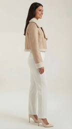Corta Chaqueta de Forro Polar Marie