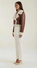 Corta Chaqueta de Forro Polar Marie