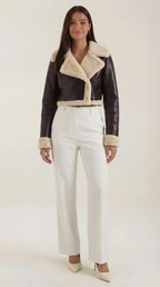 Corta Chaqueta de Forro Polar Marie