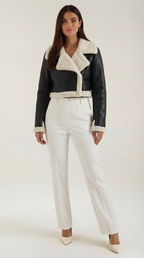 Corta Chaqueta de Forro Polar Marie