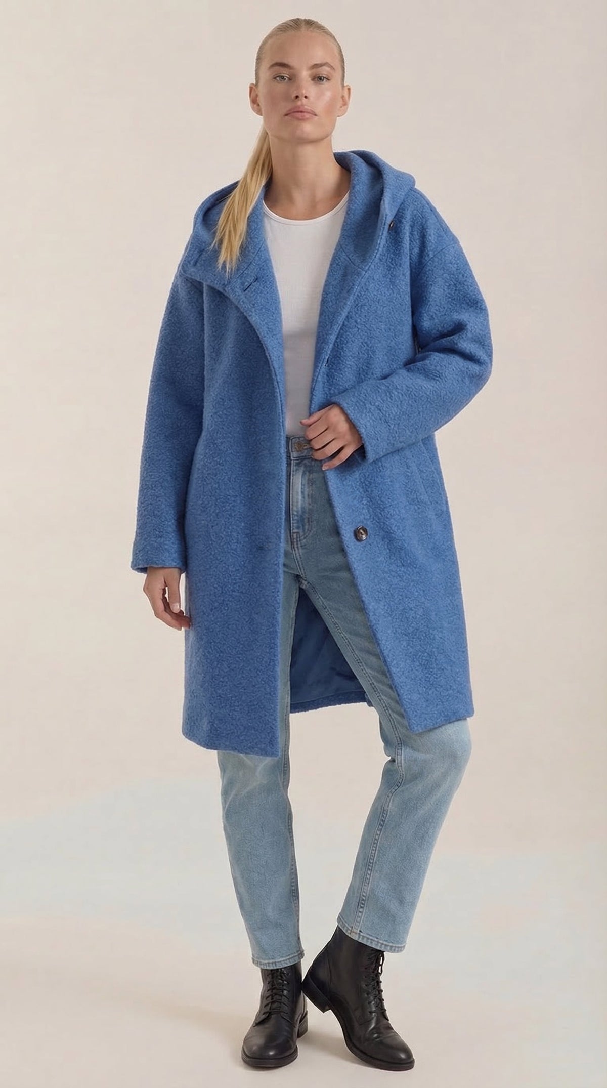 Meredith Longline Hooded Coat