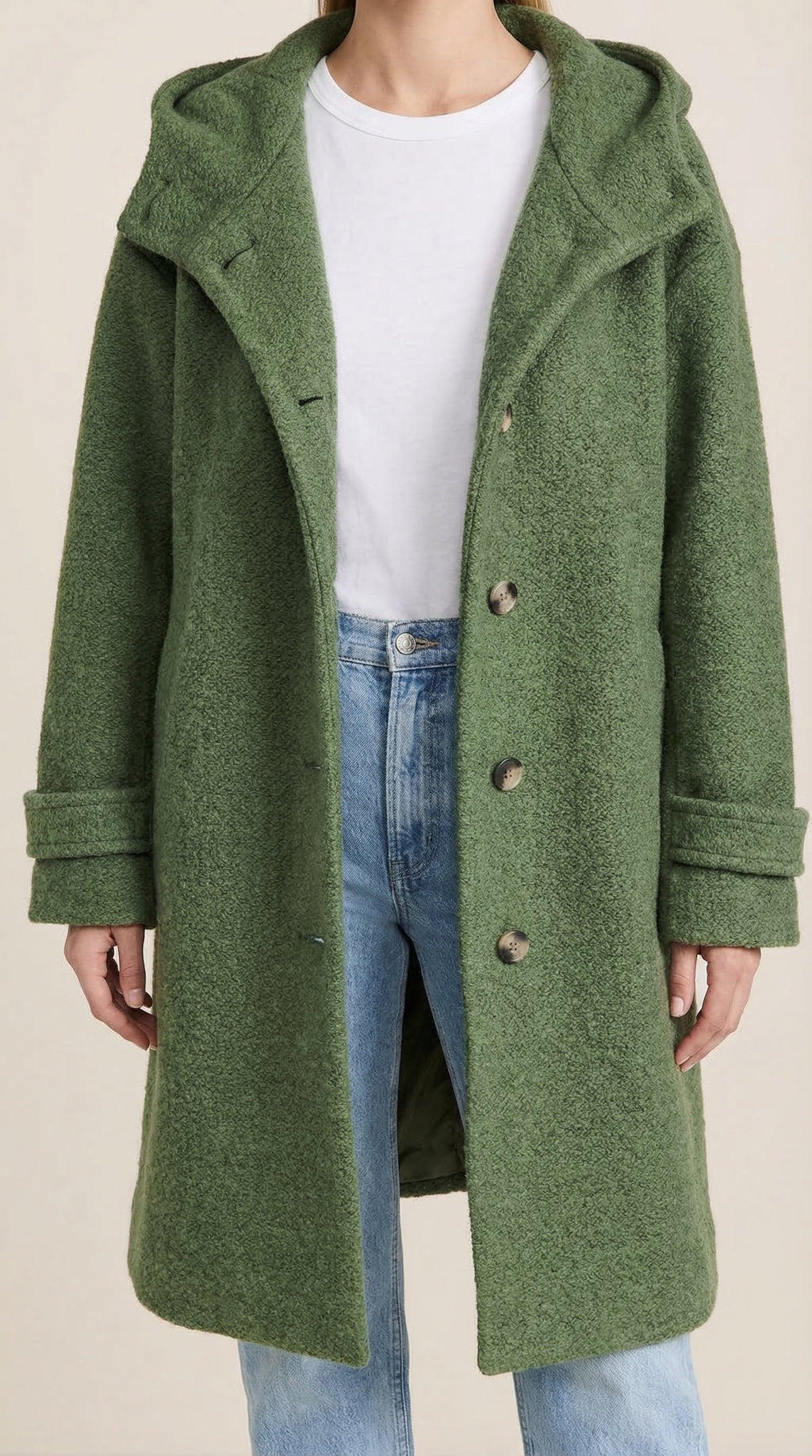 Meredith Longline Hooded Coat