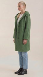 Meredith Longline Hooded Coat