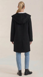 Meredith Longline Hooded Coat