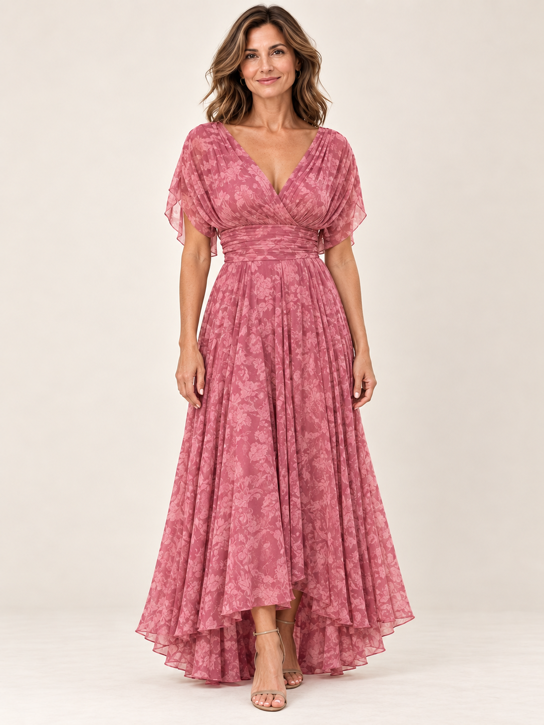 Masarova Estampado rosa — frontal