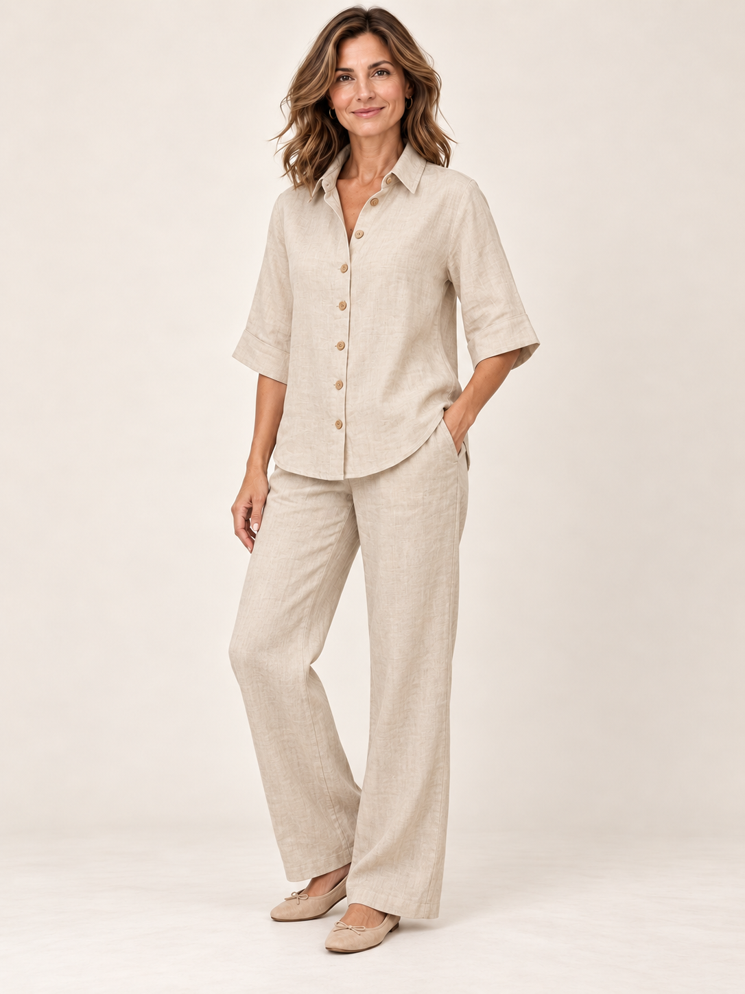 Afrodita Beige — tres-cuartos