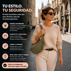 Agata | Bolso de hombro verde oliva — características en español