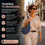 Grazia | Bolso de hombro azul — características en español