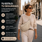 Rossana | Bolso de hombro beige — características en español