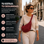 Serafina | Bolso de hombro burdeos — características en español